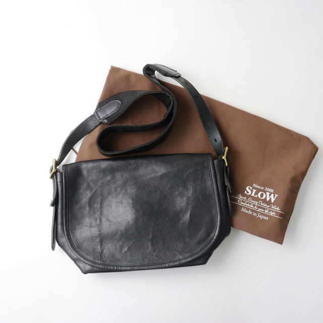 スロウ SLOW rubono flap shoulder bag フラップ ショルダーバッグ