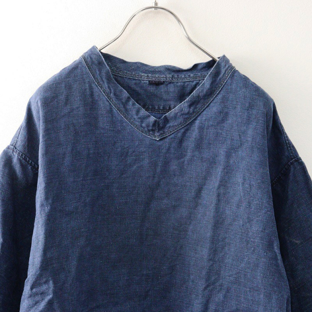 45R 45rpm フォーティファイブアール リネンの908VネックTシャツ