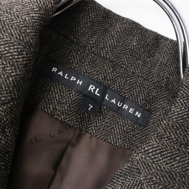 90s 00s インパクト21期 ウール ヘリンボーン テーラード