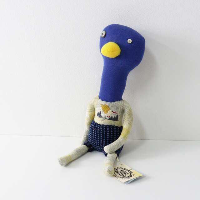 おもちゃ ボビーダズラー BOBBY DAZZLER 鳥 ぬいぐるみ 一点物＼レッド