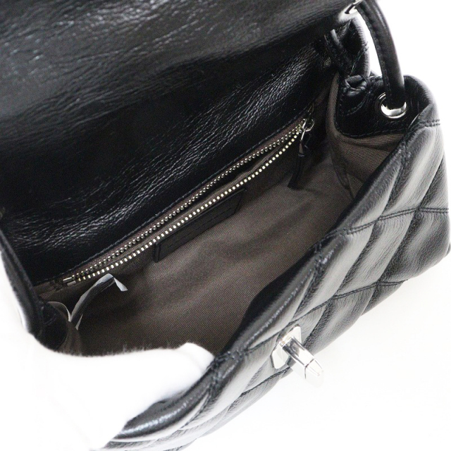 新品未使用 MARC JACOBS【ザ レザー サック バッグ ミニ】ブラック MARC JACOBS マークジェイコブス ハンドバッグ THE LEATHER SACK