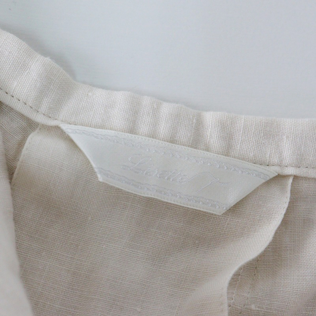 リゼッタ Lisette ティナ ダブルプリーツロングスカート 36｜ベージュ  