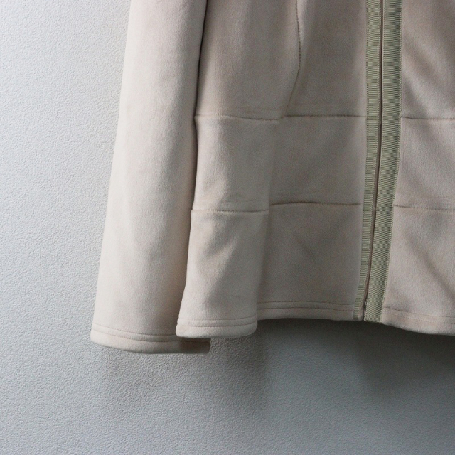 【美品】M’S GRACY エムズグレイシー ベロアジャケット 38 M 難あり 定価3.8万 2024AW エムズグレイシー M'S GRACY ジップ