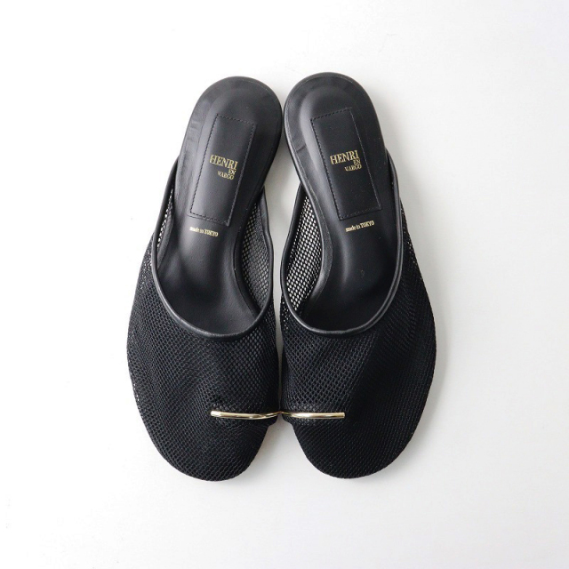 未使用 ヘンリエンヴァーゴ HENRI EN VARGO Olga ナイロンシープスキン  