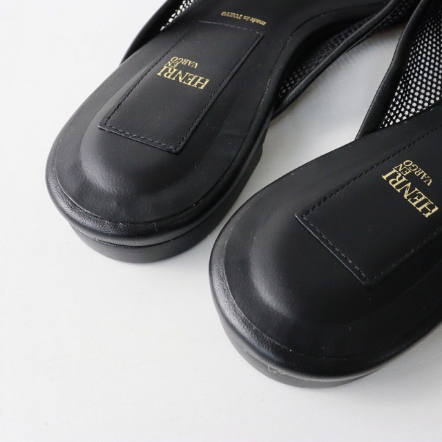 未使用 ヘンリエンヴァーゴ HENRI EN VARGO Olga ナイロンシープスキン  