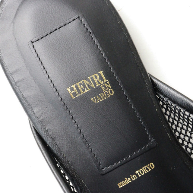 未使用 ヘンリエンヴァーゴ HENRI EN VARGO Olga ナイロンシープスキン  
