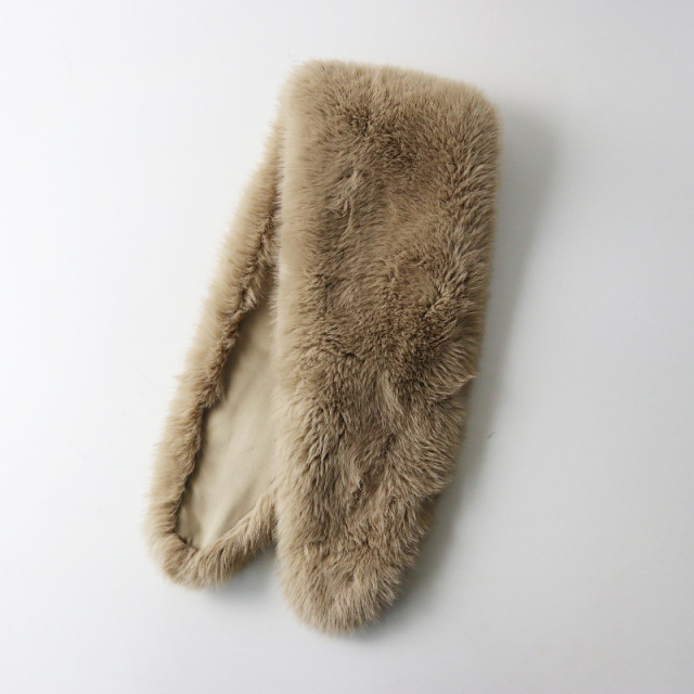 【新品未使用品】 anuans ファーティペット brown アニュアンス anuans ファーティペット （BROWN） -ファッション