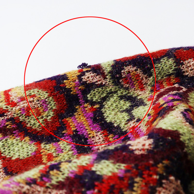 イタリア製 ミッソーニ MISSONI サイケデリックフラワー