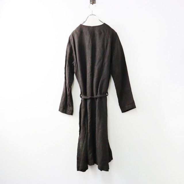 ネストローブ♡ブラックヘンプエプロンワンピース