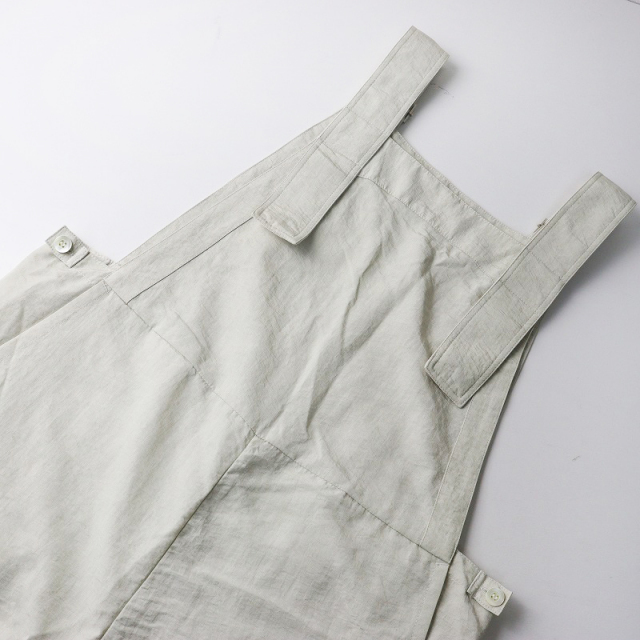 美品 定価3万 2025SS ビアズリー BEARDSLEY ライトサロペット F  