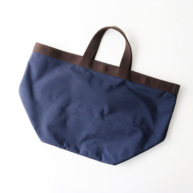 エルベシャプリエ 725C 舟型トートL コーデュラナイロン　ネイビー×ネイビー エルベシャプリエ Herve Chapelier 725C(コーデュラ舟型トートL