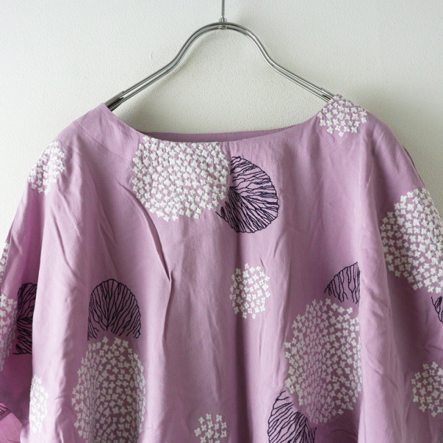 マーブルシュッド marble SUD EMBテマリバナ 刺繍 ブラウス
