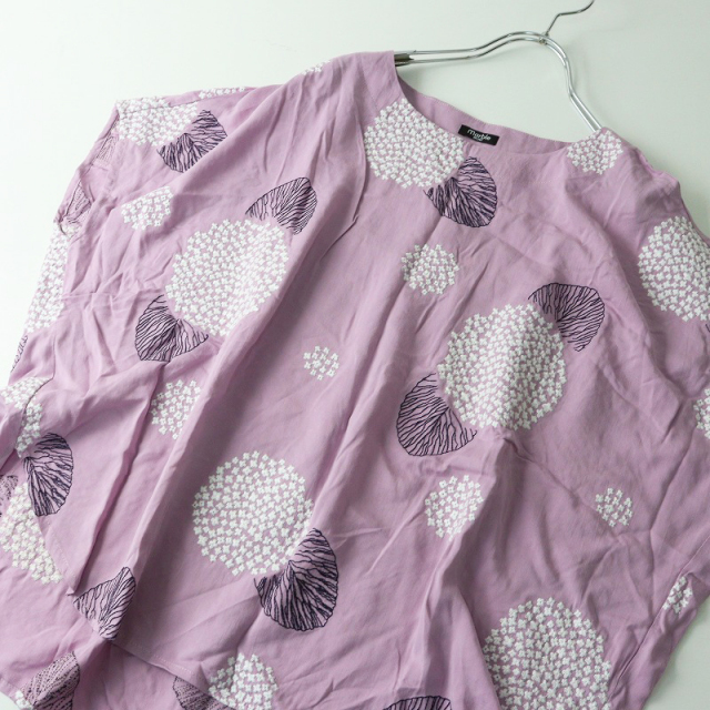 マーブルシュッド marble SUD EMBテマリバナ 刺繍 ブラウス