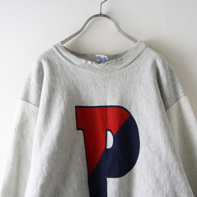 リメイク 90s チャンピオン Champion 刺繍タグ Pロゴ リバース