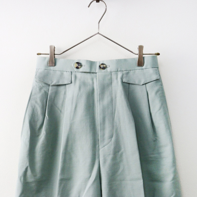 2023年製 ブラミンク BLAMINK ハイウエスト タック テーパードパンツ  