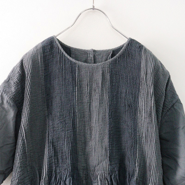 メゾンドソイル maison de soil コットン×リネン パッチワーク ミニ  