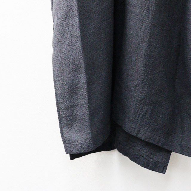 未使用 2025SS エヴァムエヴァ evam eva E251T127 linen silk poncho  