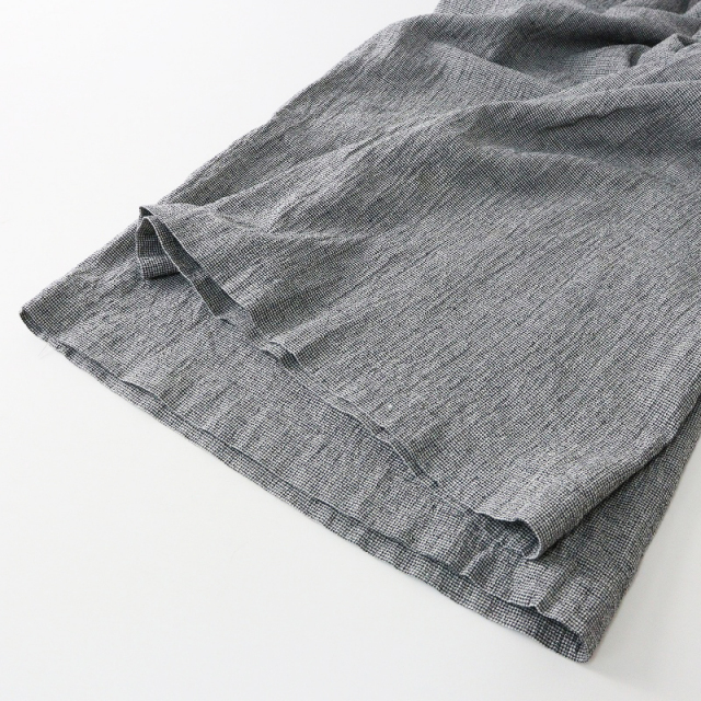 【定価17,600円】中川政七商店　綿麻のちりめん織　ロングキュロット 綿麻のちりめん織｜工芸・暮らし・贈りもの｜中川政七商店