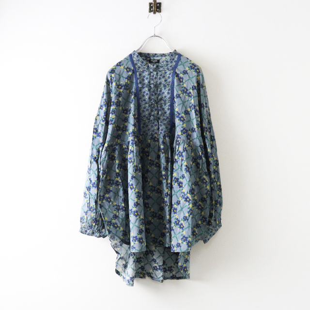 marble SUD 　マーブルシュッド　フラワー　刺繍　ブラウス　シャツ 中古・古着通販】Marble SUD (マーブルシュッド) 刺繍ブラウス