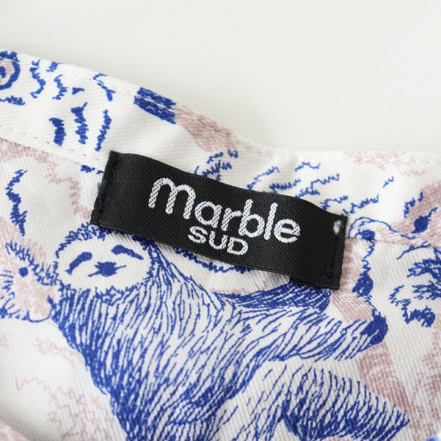 美品 人気シリーズ マーブルシュッド marble SUD Face プリント