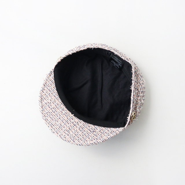 CHANEL ピンク　キャップ　ツイード　キャスケット　新品未使用 CHANEL シャネル CHANNEL ツイード キャスケット M｜ピンク系