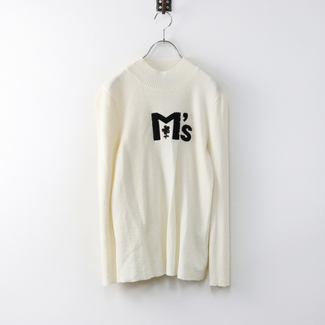 美品✨】エムズグレイシー カーディガン 花 リボン付き ジップアップ