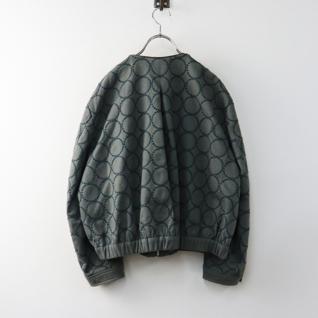 ミナペルホネン ジャケット 2022AW ミナペルホネン mina perhonen tambourine ブルゾン 40