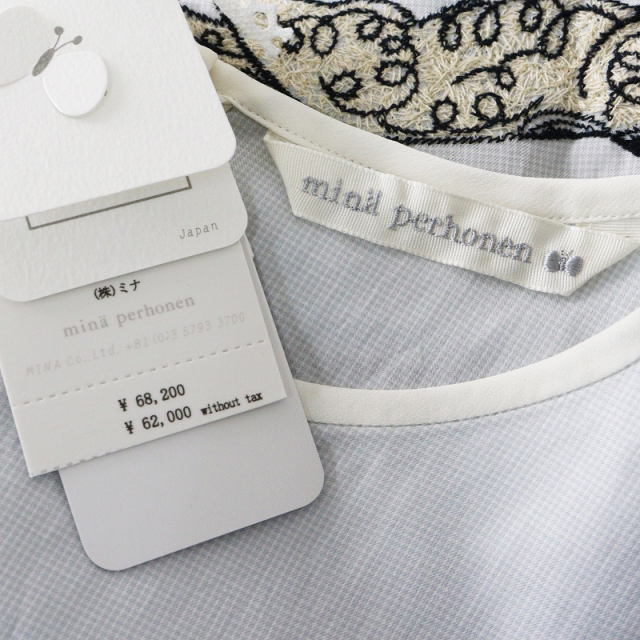 minaperhonen ミナペルホネン　carnival ブラウス　38 minaperhonen ミナペルホネン carnival ブラウス 38 mina