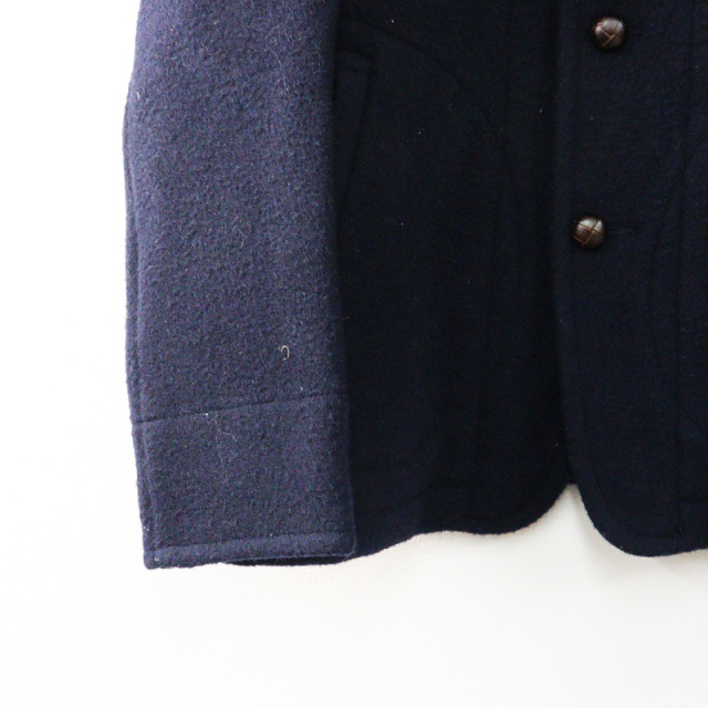 ダントン 丸襟ウールモッサジャケット 40 DANTON】丸襟ウールモッサ