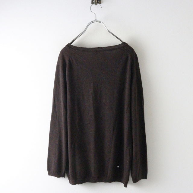 美品 マーガレットハウエル ハイネック ケーブルニットセーター M