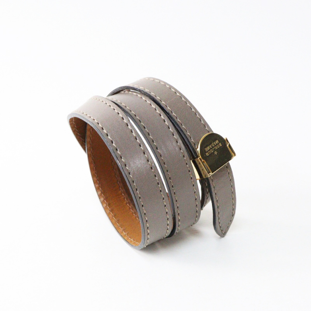 ドゥーズィエムクラス　ボンジュール マダム カーフレザーブレスレット DEUXIEME CLASSE - 新品未使用 ボンジュールマダム カーフレザー