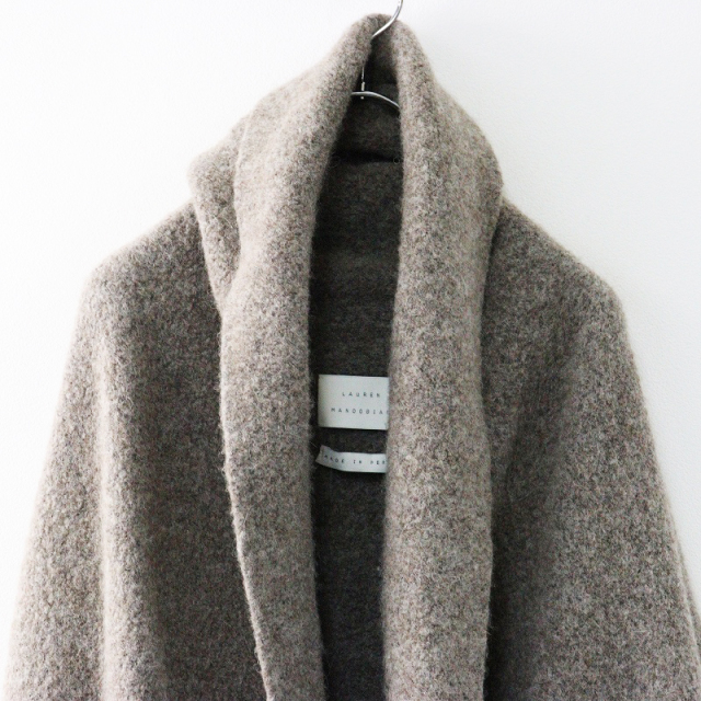 2021AW ローレン マヌージアン LAUREN MANOOGIAN DOUBLE FACE