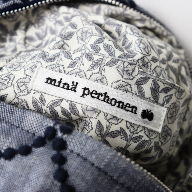 美品 ミナペルホネン mina perhonen piccolo pacco pouch