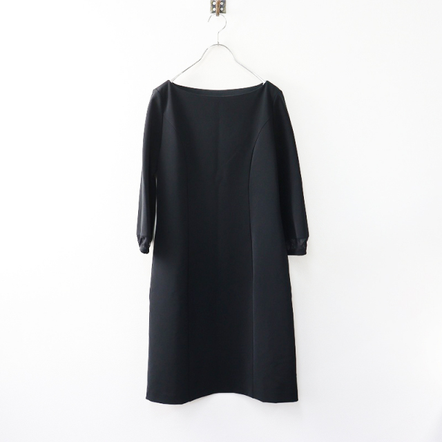 美品　FOXEY new york リボン　ワンピース 38ネイビー　ドレス Yahoo!オークション -「フォクシー ワンピース 38 ネイビー