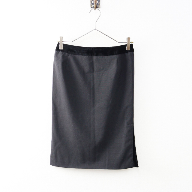 D&G DOLCE&GABBANA ドルチェ&ガッバーナ ベルベットトリム