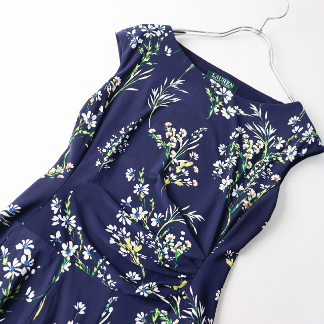 LAUREN RALPH LAUREN フラワープリント ワンピース 2 ローレンラルフローレン LAUREN RALPH LAUREN フラワープリント