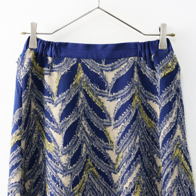 パラスパレス Pal'las Palace ジャガードウールスカート 0