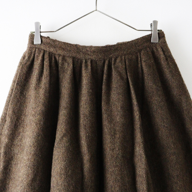 nest Robe ウールヘリンボンサロペット nest Robe ネストローブ ウール