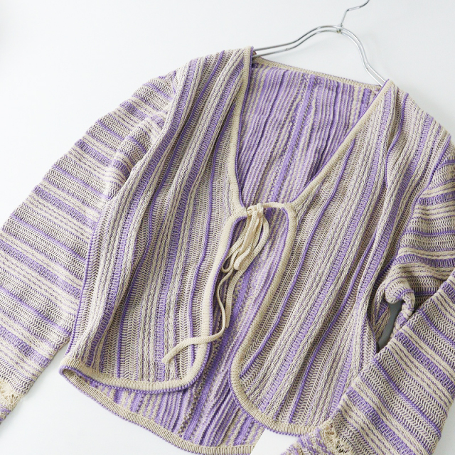 未使用 2025SS マメクロゴウチ Mame Kurogouchi Drop Jacquard