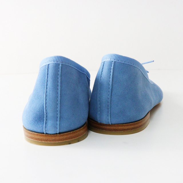 未着用 repetto レペット スエード バレエシューズ 水色 39.5 未使用 レペット repetto CENDRILLON サンドリオン スウェードレザー