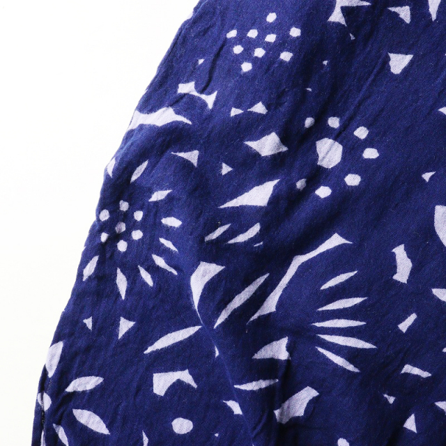 ソウソウ SOU SOU 京都 貫頭衣 知多木綿 京型友禅染 長方形衣