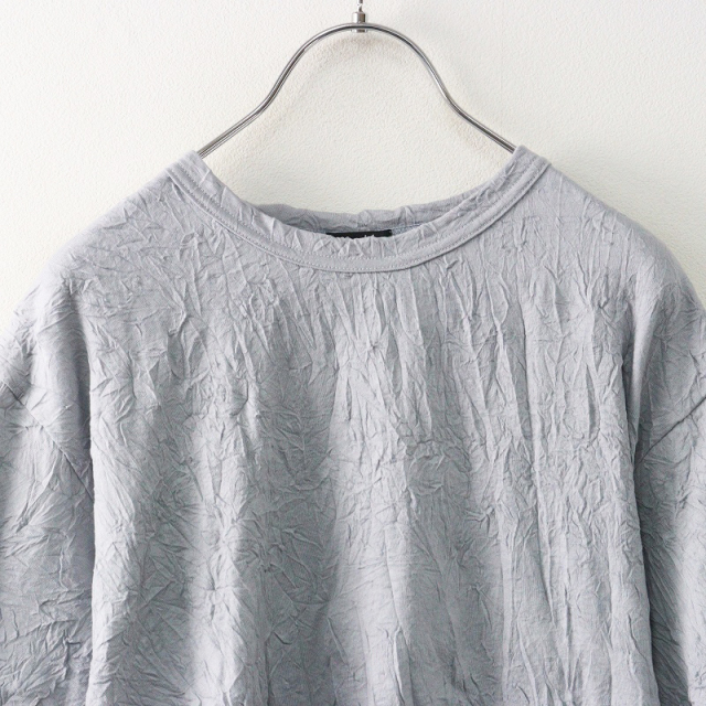 2025SS マーブルシュッド marble SUD ワッシャー S/S TEE Tシャツ ｜グレー  トップス プルオーバー ブラウス【2400014650624】 2025SS マーブルシュッド marble SUD ワッシャー S/S TEE Tシャツ