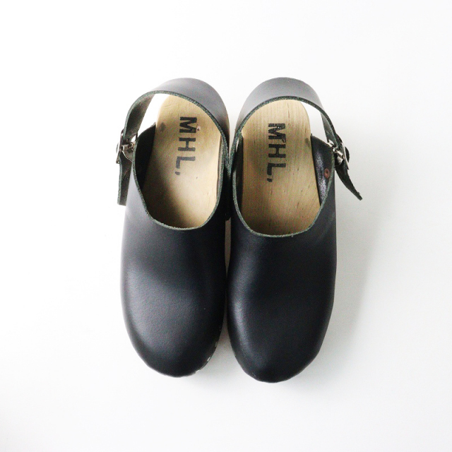 ぽむさん専用マーガレットハウエル サイズ4 レザーシューズ 黒 未使用 裏張り済 ぽむさん専用マーガレットハウエル サイズ4 レザーシューズ 黒