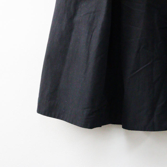 美品 MARGARET HOWELLリネン タックフレアスカート サイズ1 白 楽天