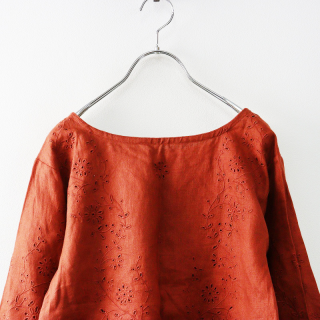 ハグオーワー Hug O War カットワーク刺繍レース リネンプル