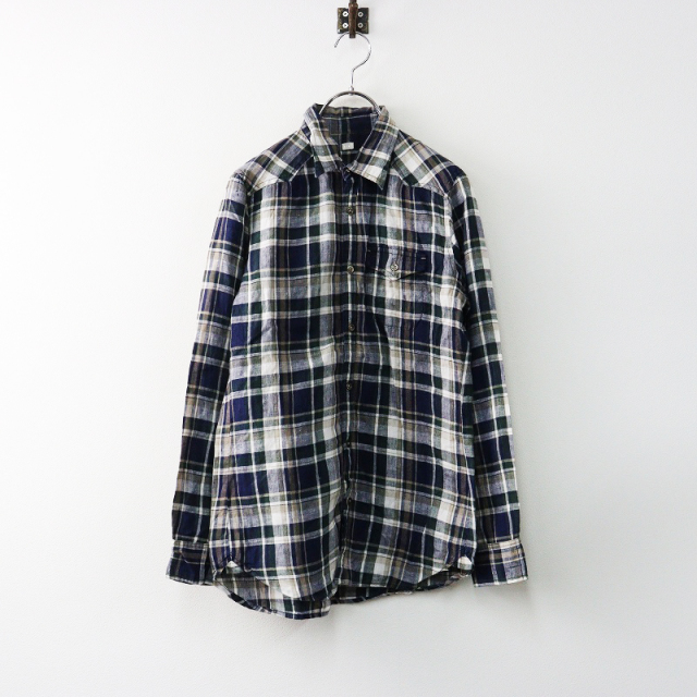 HUG O WAR ハグオーワー　カフェ　長袖T ブラック クロスアンドクロス HUG O WaRのマルシェフォトpt.Tシャツとバスケットフォトpt.T