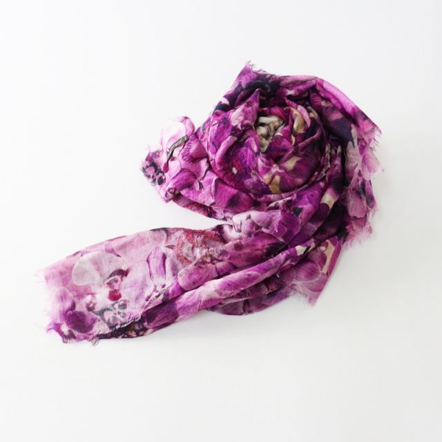 ★未使用品 ファリエロサルティ シルクコットン 大判ストール　花柄　タッセル付 楽天市場】ファリエロ サルティ ストールの通販