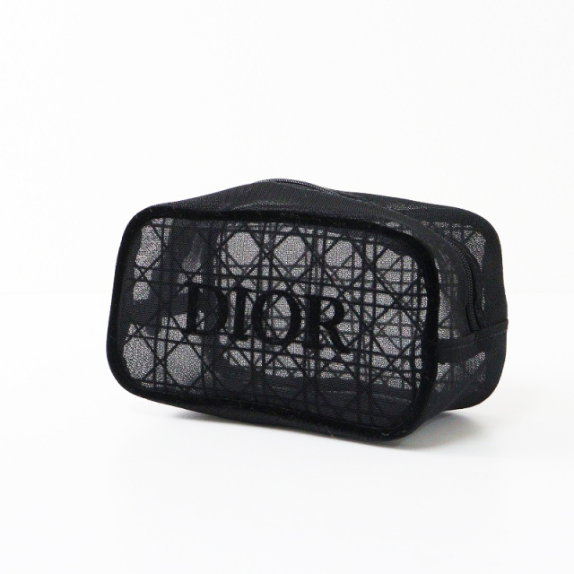 Dior ロゴパターン ポーチ ベージュ/ブラック Dior ロゴパターン ポーチ