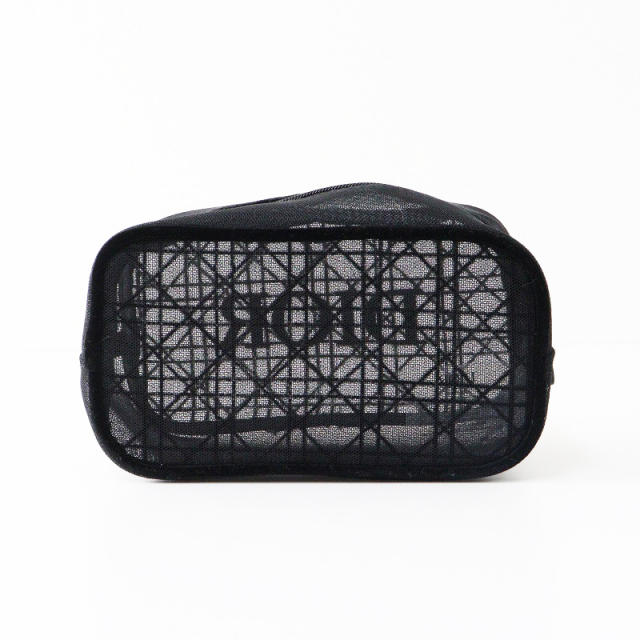 DIOR ブラックメッシュポーチ　ルミナイザー03 DIOR ブラックメッシュポーチ ルミナイザー03 DIOR ブラック