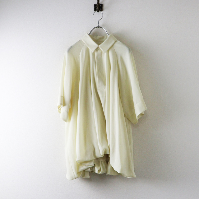 2025SS エンフォルド ENFOLD BALLOON HALF-SLEEVE BLOUSE バルーン